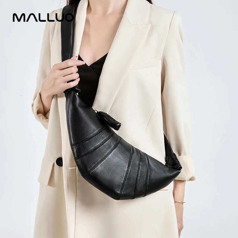 Ox Horn Sheepskin Leather Commuting Versatile Diagonal Cross Dumpg Dag Casual Large Capacity Praiseworthy Bag For Women