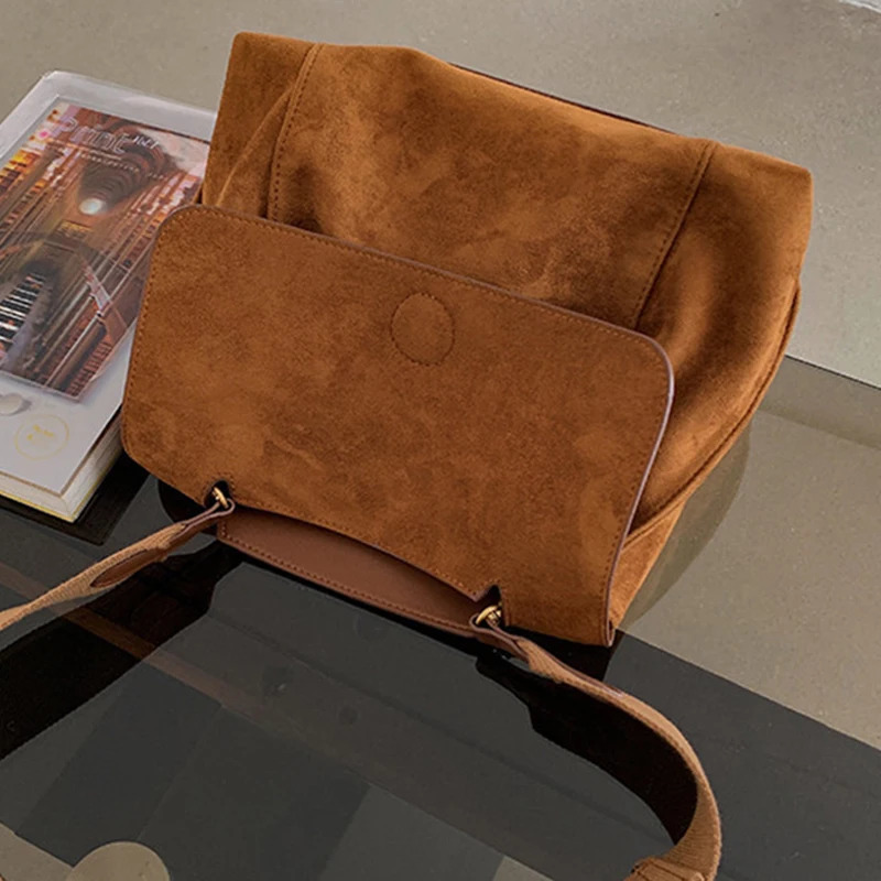 Winter Fashion Shoulder Bags For Women Retro Pu Leather Flap Crossbody Bag Lady Messenger Handbag Clutch Purse 250318
