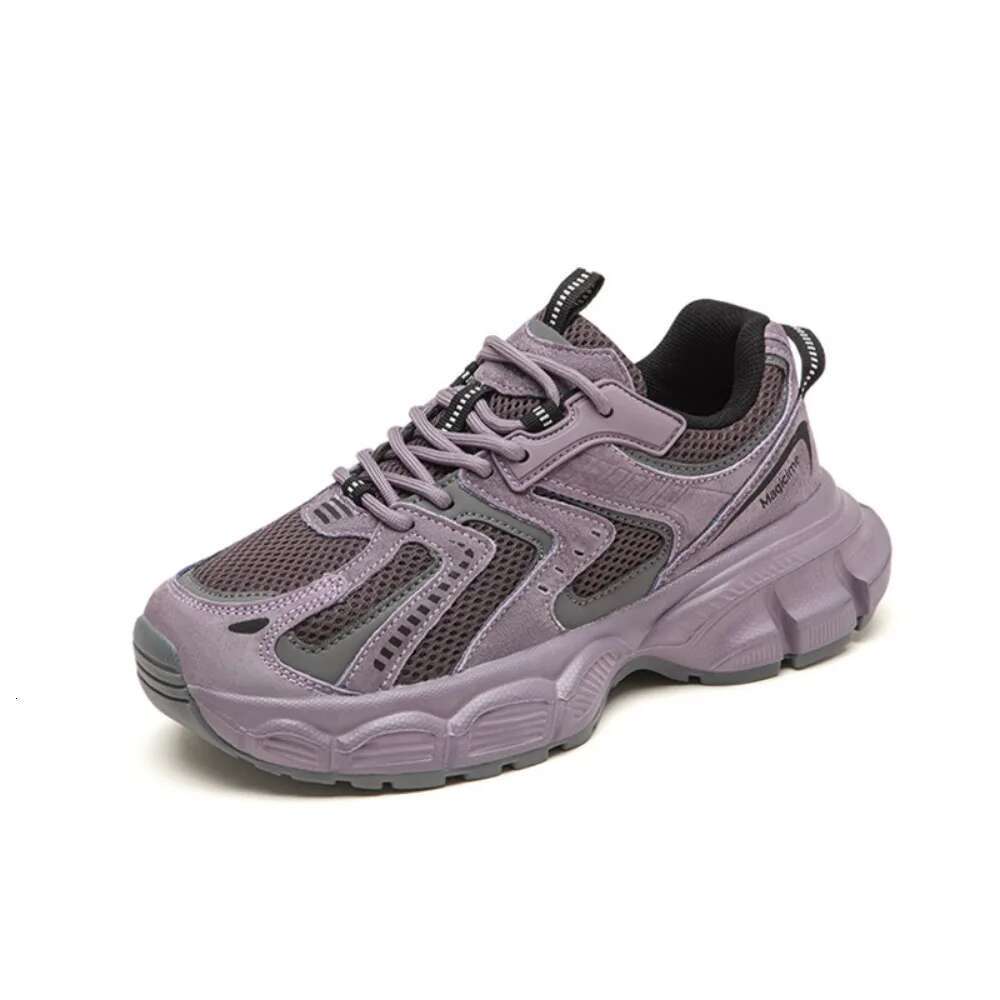Sports Dad Shoes Women's Spring Summer New Versatile Student Version of The Thick Sole To Increase Height and Light Running