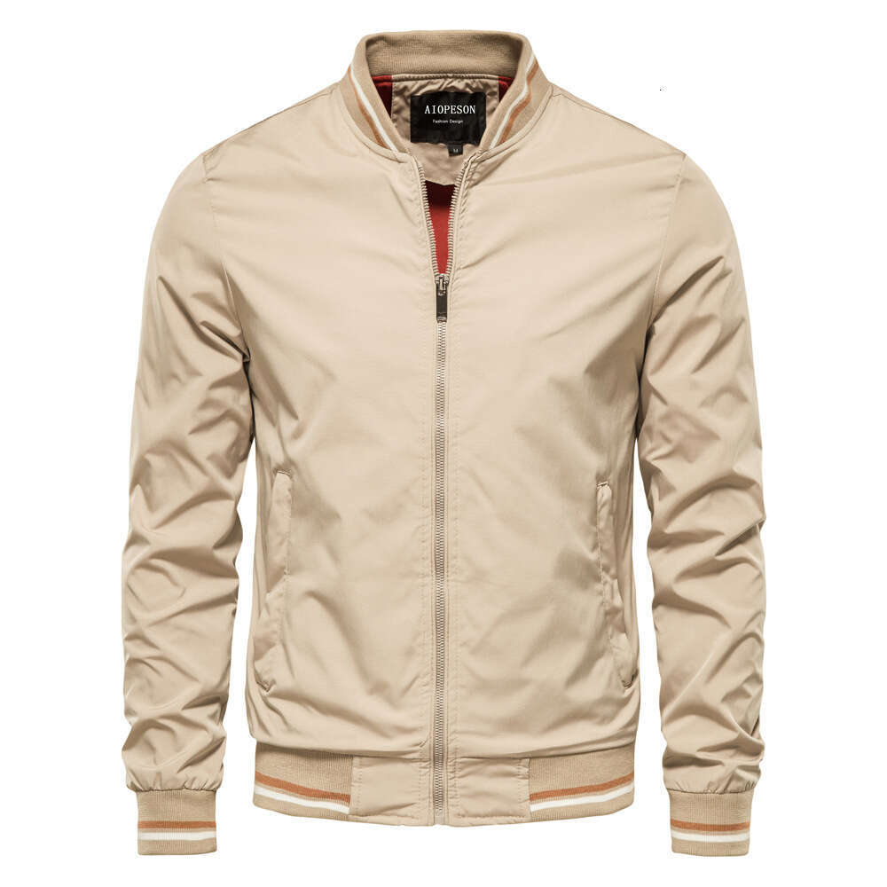 Spring Autumn European and American Casual Fashion Trendy Coat Men's Top Thin Edition Wholesale Jacket 2025 New Style Stylish Elegant Clothing