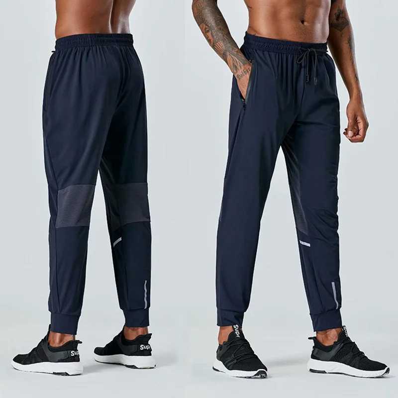 Summer Mens Running Pants Sportswear Jogging Sweatpants Casual Outdoor Quick Dry Training Elastic Gym Fitness Trousers W250318