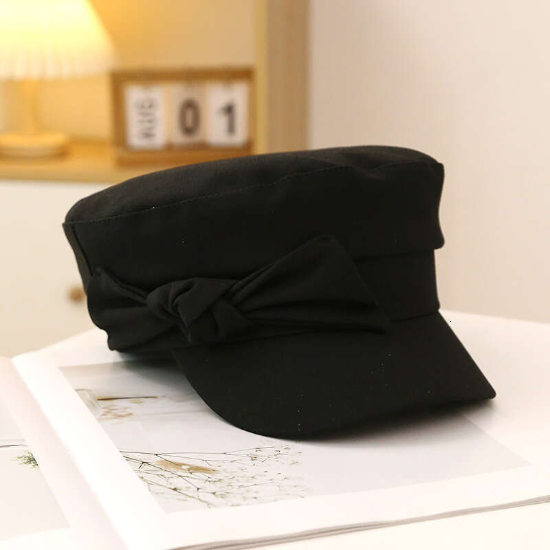 Children 2024 New Korean Fashion Beret British Duck Tongue Navy Spring and Summer Internet Celebrity Octagonal Hat Trend