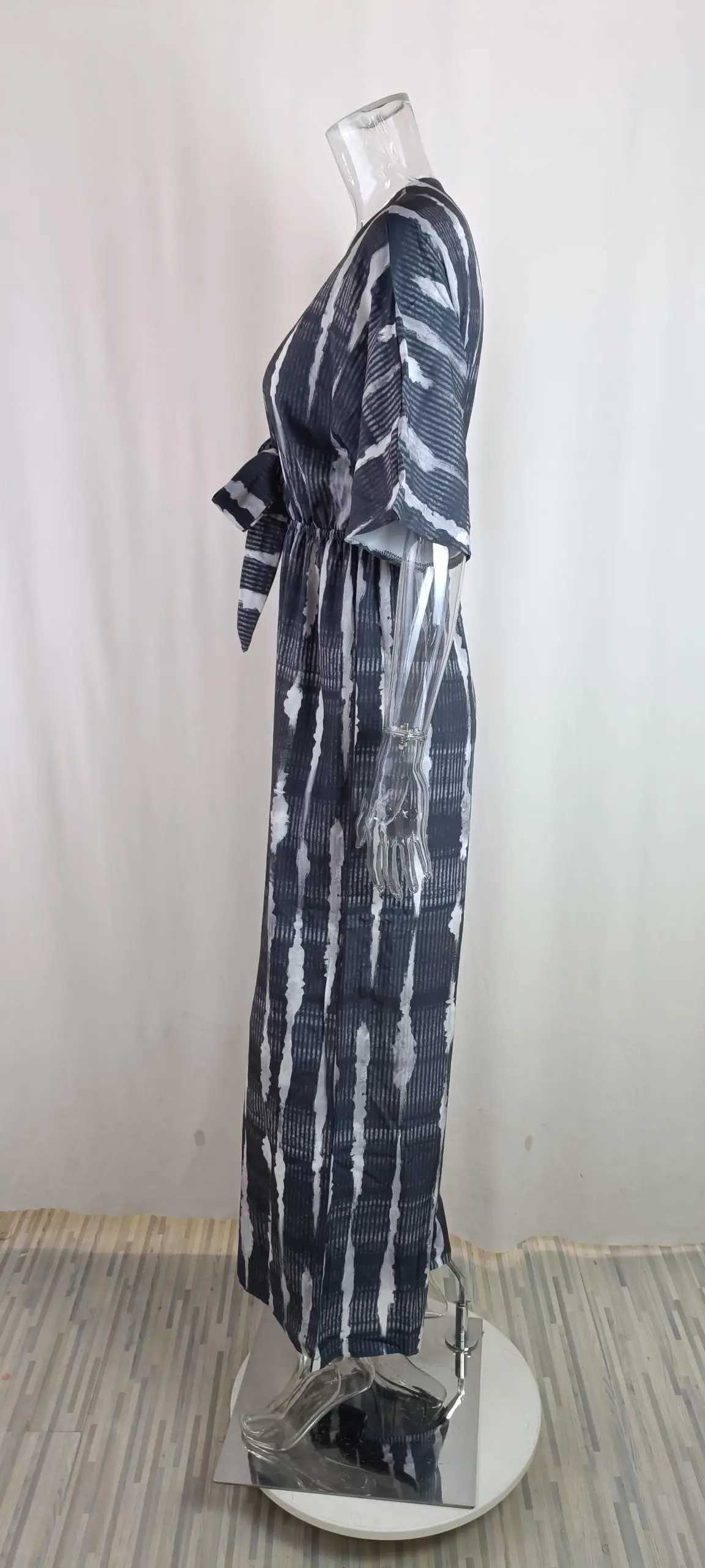 2024 Summer Womens V-neck Strap Loose jumpsuit X250318