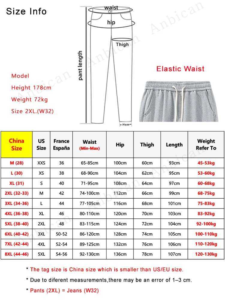 Plus Size Mens Sweatpants 8XL 7XL 6XL Sportswear Elastic Waist Casual Baggy Pants Black Grey Cotton Joggers Male Loose Trousers W250318