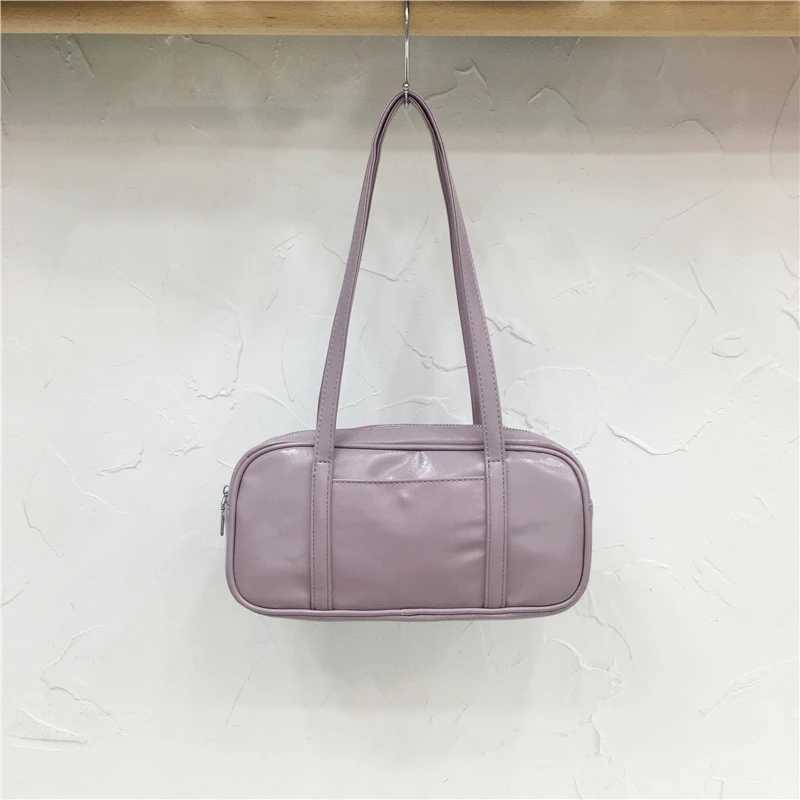 Wens Shoder Bag Oil Waxed Leather Jewelry Tote Underarm Bag Shoder Tote Bag Y250318