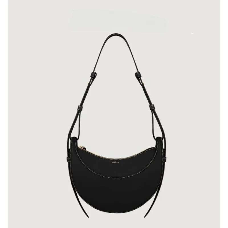 Saddle French Retro Single Shoulder Leather Niche Design High-End Feeg Armpit Crossbody Bag