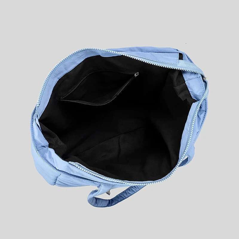 Custom Handbag Manufacturer Fashion Light Weight Padded Down Cotton Soft Quilt Nylon Puffer Tote Bag For Women Shopping