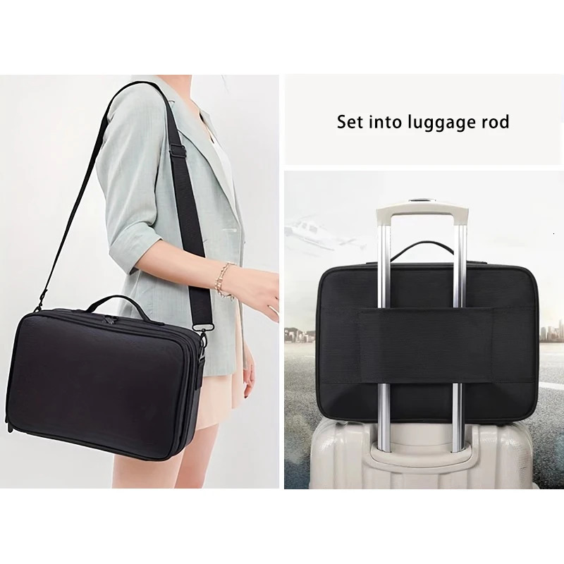 Makeup Bag For Travel Outing Portable Professional Large Capacity Multifunction Tattoo Tool Womens Cosmetics Case 250314