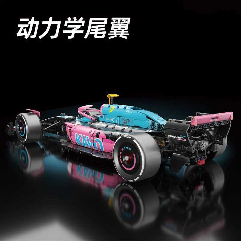 New racing car building kit building blocks car assembly cool series display model car kit boys and childrens toys birthday giftsXJ250318