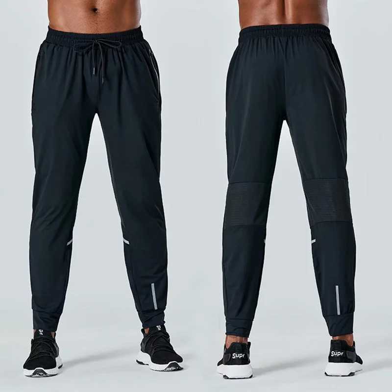 Summer Mens Running Pants Sportswear Jogging Sweatpants Casual Outdoor Quick Dry Training Elastic Gym Fitness Trousers W250318