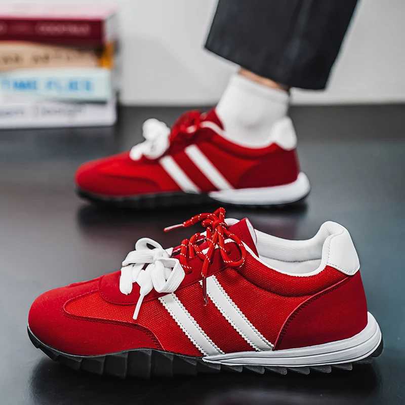 HKDQ summer w casual sports shoes mens Fi low cut mens designer shoes Cfortable suede breathable mens coaching machine Y250318