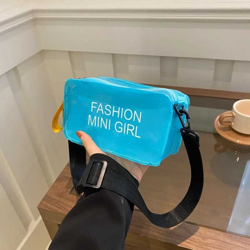 Fi letter printing shoder messenger bag versatile ins foreign style small square bag Z250318