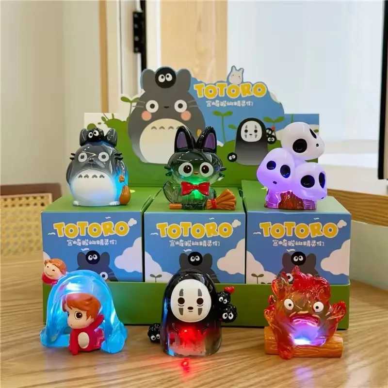 Miyazaki Hayaos Elf Mysterious Blind Box Trend Toy Desktop Decoration Faceless Man Surprise Box Holiday Gift GlowT250318
