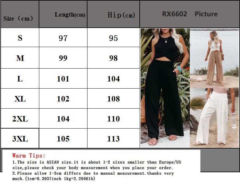2025 New Spring/Summer New Womens Casual Style Cotton and Hemp Comfortable Mid Waist Long Pants for Women W250318
