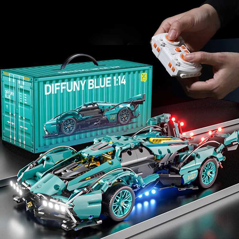 2023 Building Blocks Concept Edition Sports Car er Racing Building Blocks Brick Model Overspeed Car Toy Childrens gift C251203
