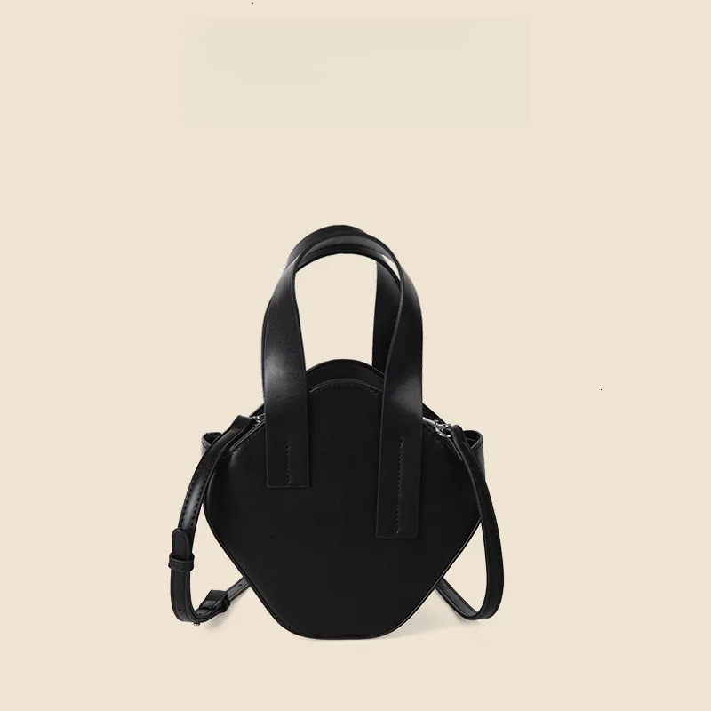 Fashion Designer Mini Handbag Niche Slanted Irregular Diameter Bag Trend Versatile High end Lightweight Handbag 2025 Summer New Item