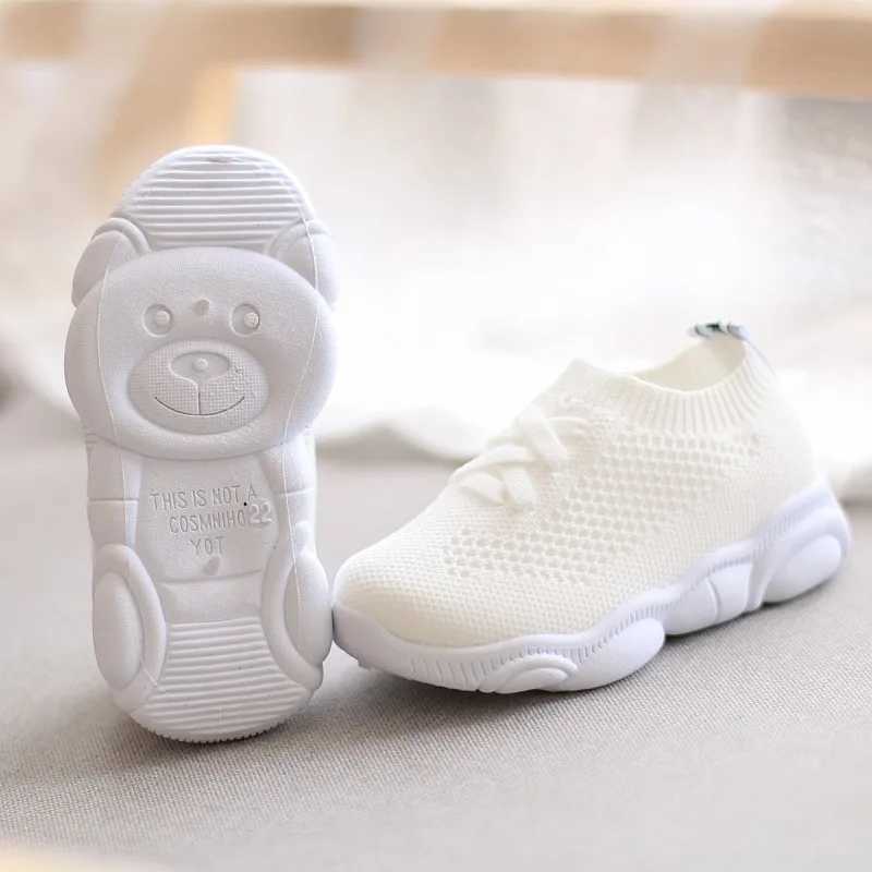 Sneakers Kids Shoes Antislip Soft Bottom Baby Sneaker Casual Flat Children size Girls Boys Sports Shoes Spring Summer W250318