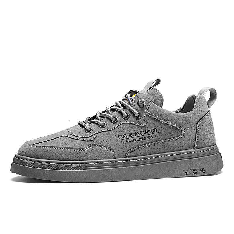 for Men 2025 Spring New Men's Construction Site Wear resistant Lightweight Board Korean Edition Trendy Versatile Sports and Casual Shoes