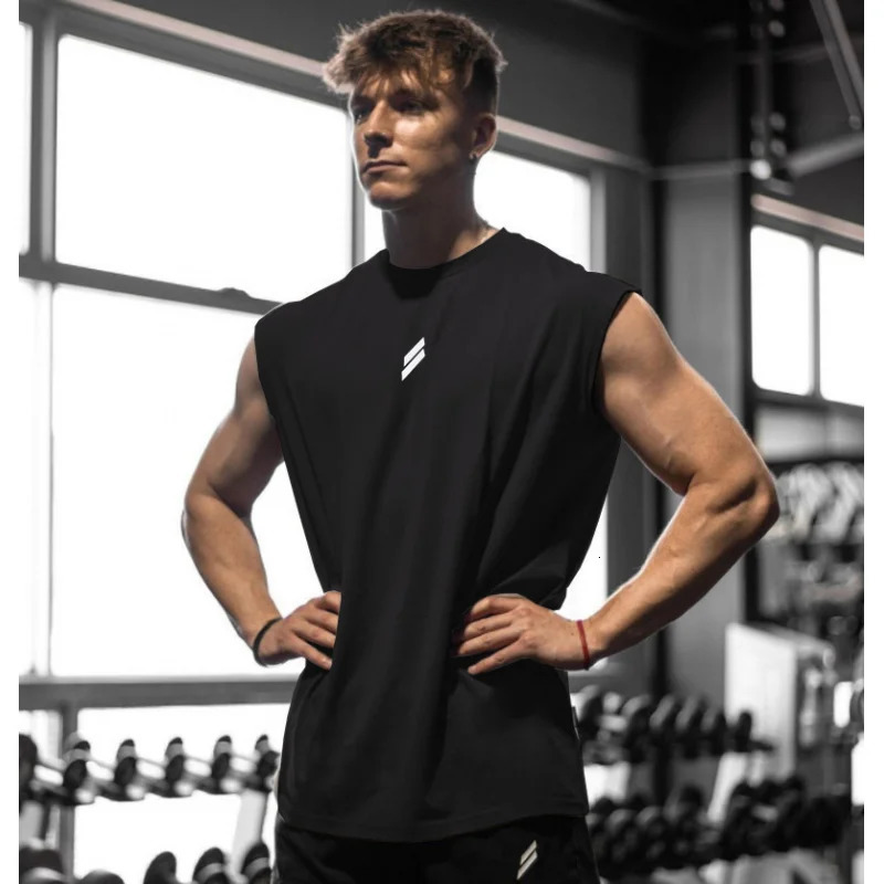European and American leisure sports quick drying vest for summer 2024 bird eye breathable basketball fitness sleeveless top 250314Z