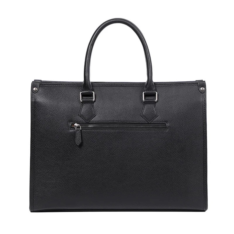 fashion trend mens shoulder bag cross body bag handbag PU leather simple business casual briefcase 250317