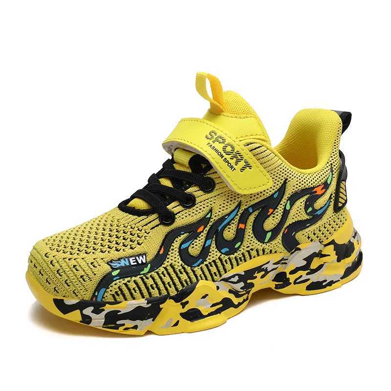 Children Shoes Kids Sneakers Breathable Mesh Sneakers Boys Shoes Fashion Casual Running Kids Shoes Boys Size 28-39XJ250318