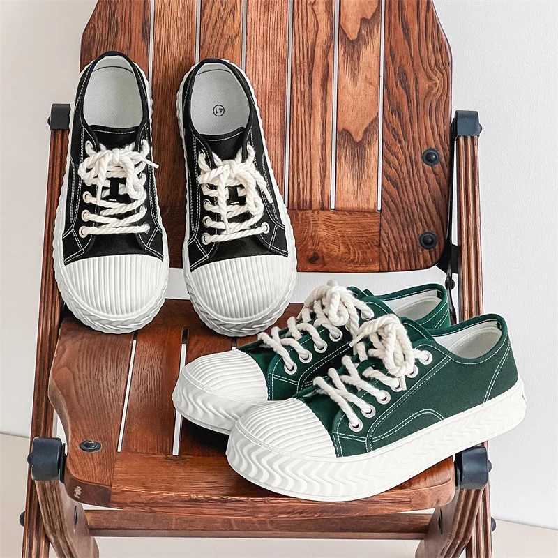 Mens Shoes Sneakers Summer Girl Canvas Shoes 2024 Breathable Thin Secti Thick Bott Casual Sneakers More Versatile Y250318