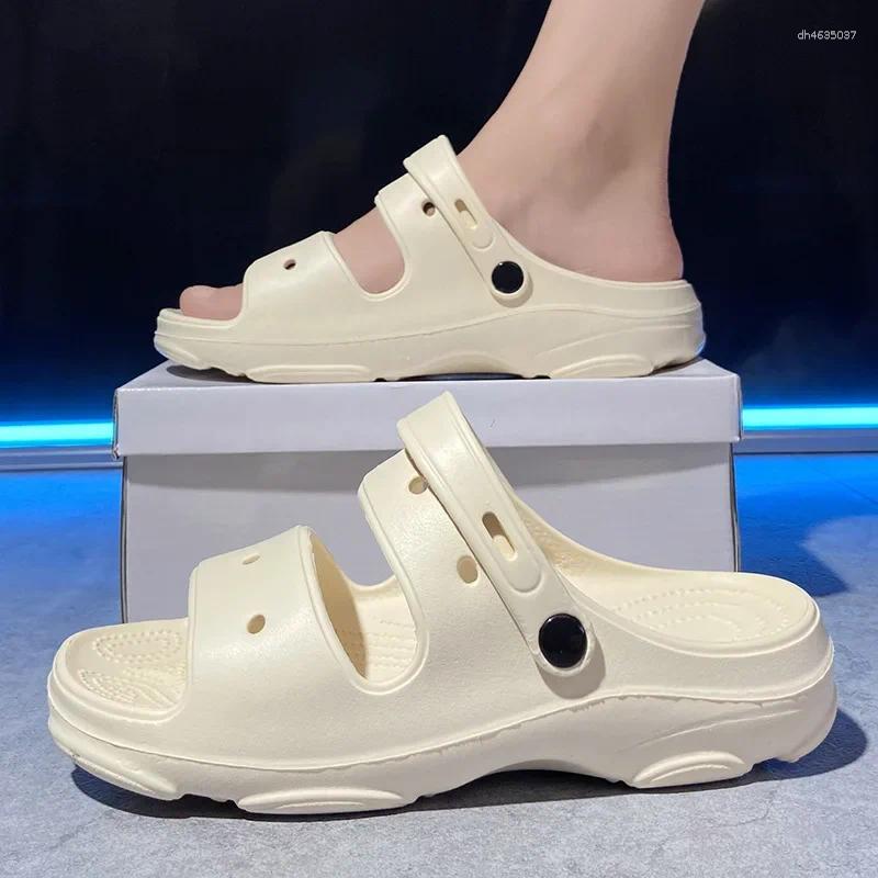 Sandals Summer Fashion Outer Wear Men's Breathable Driving Beach Casual Sports Shoes Thick Bottom EVA Material zhanyishengli