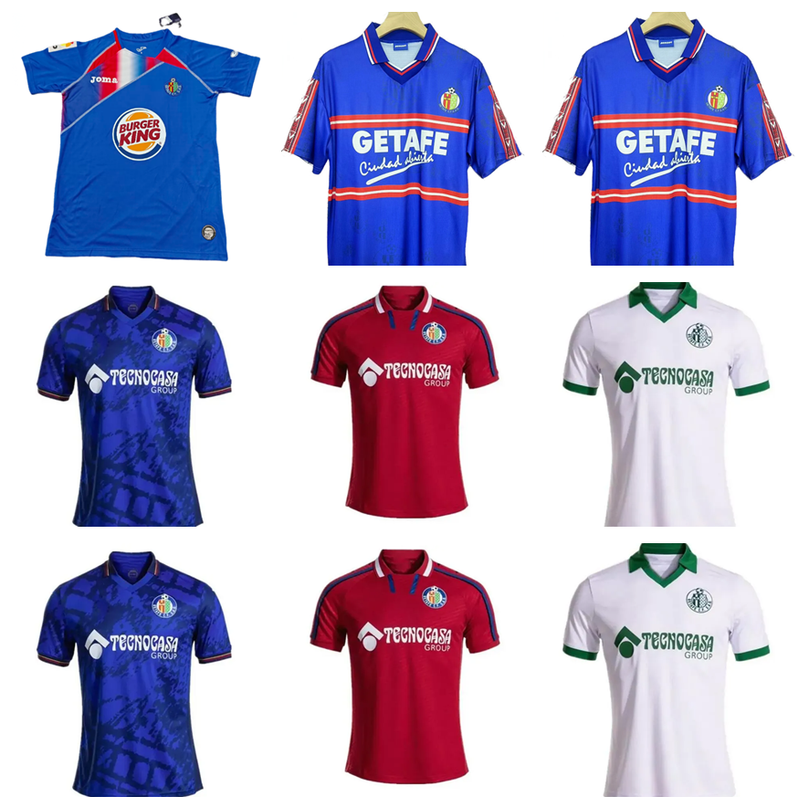 24 25 Getafe Soccer Jerseys retro 1998 1999 2009 2010 Mayoral Latasa Greenwood 2024 2025 Jaime Mata Unal Alena Maksimovic Arambarri Milla Football Shirts Uniforms