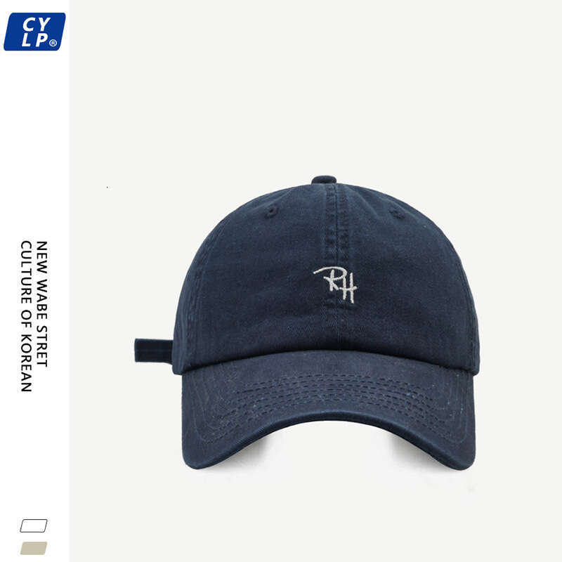 Hat, men's and women's street trendy brand, embroidered letters, baseball summer Korean version, couple's simple duckbill cap, looks sm