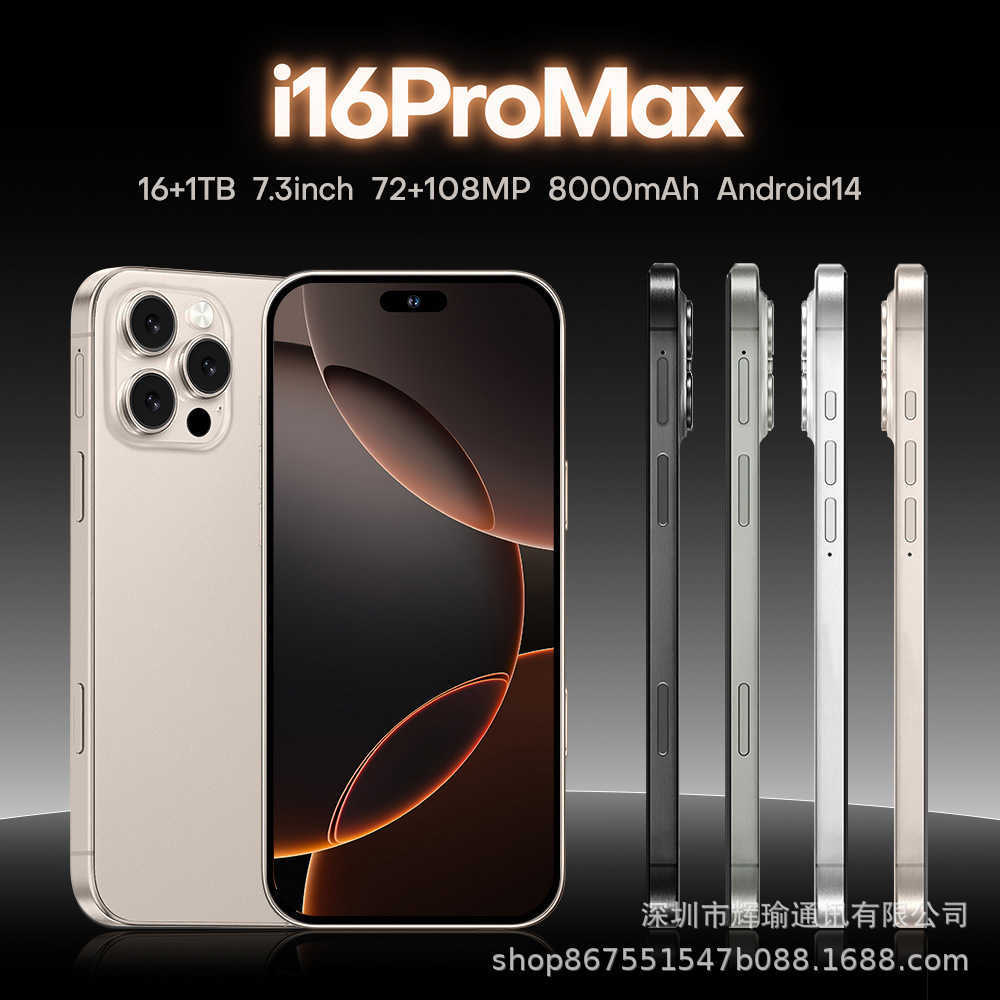 Smartphone Phones 16Promax smartphone a high-end domestic brand z250319