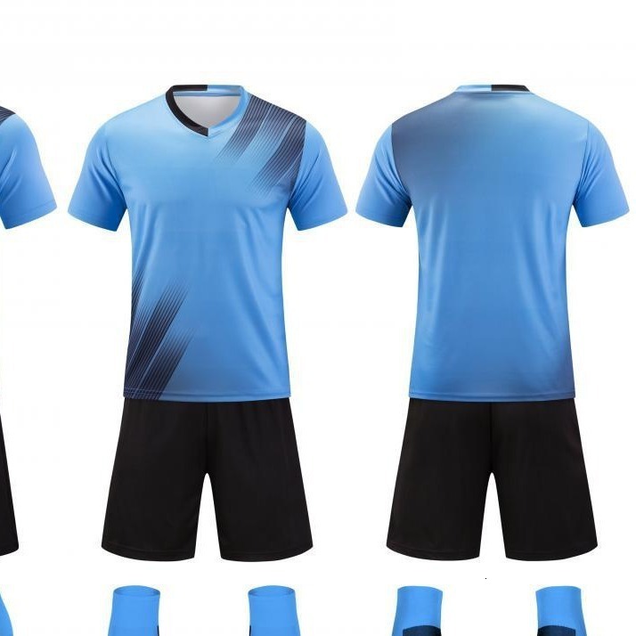 Football Set Men S Match Training Team Uniform Adult Football Jersey Sports Suit