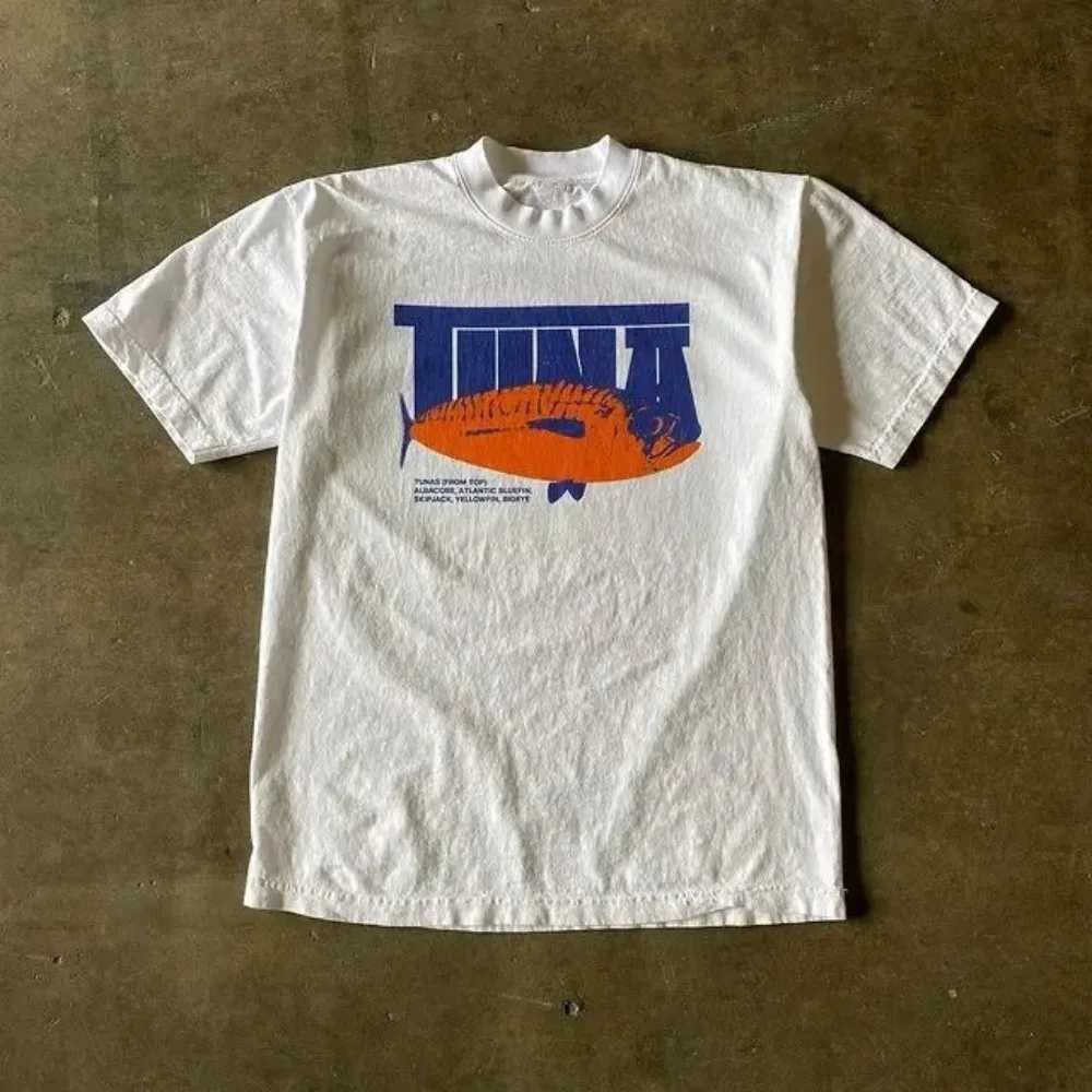 Mens retro Harajuku cotton oversized T-shirt street summer letter short sleeved T-shirt hip-hop womens T-shirt Y2k clothing cut topXJ250318