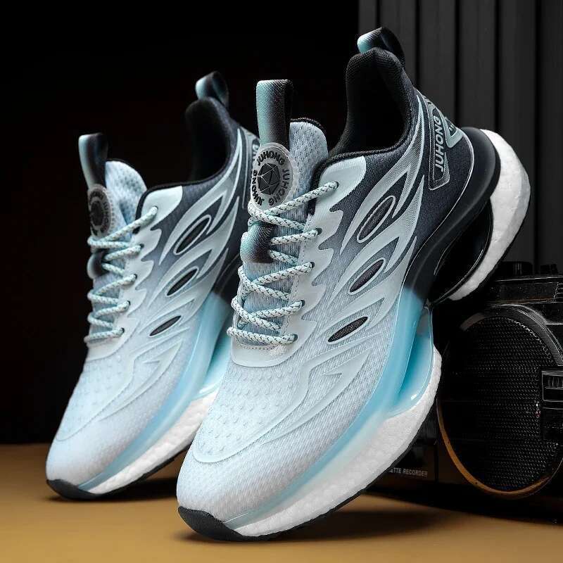 Men's Casual Flat Running Women's Plus Size Sports Couple Training Shoes Autumn New Styles Stunning Tennis Fiess
