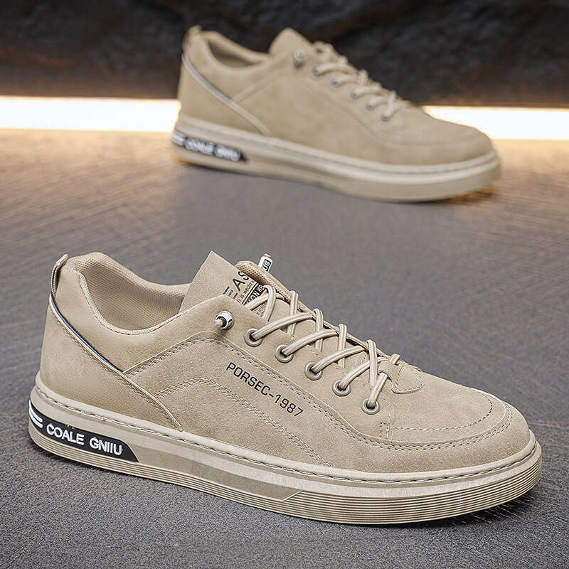 Anti slip wear-resistant work shoes for construction site workers, trendy and versatile waterproof casual labor protection men's shoes, summer