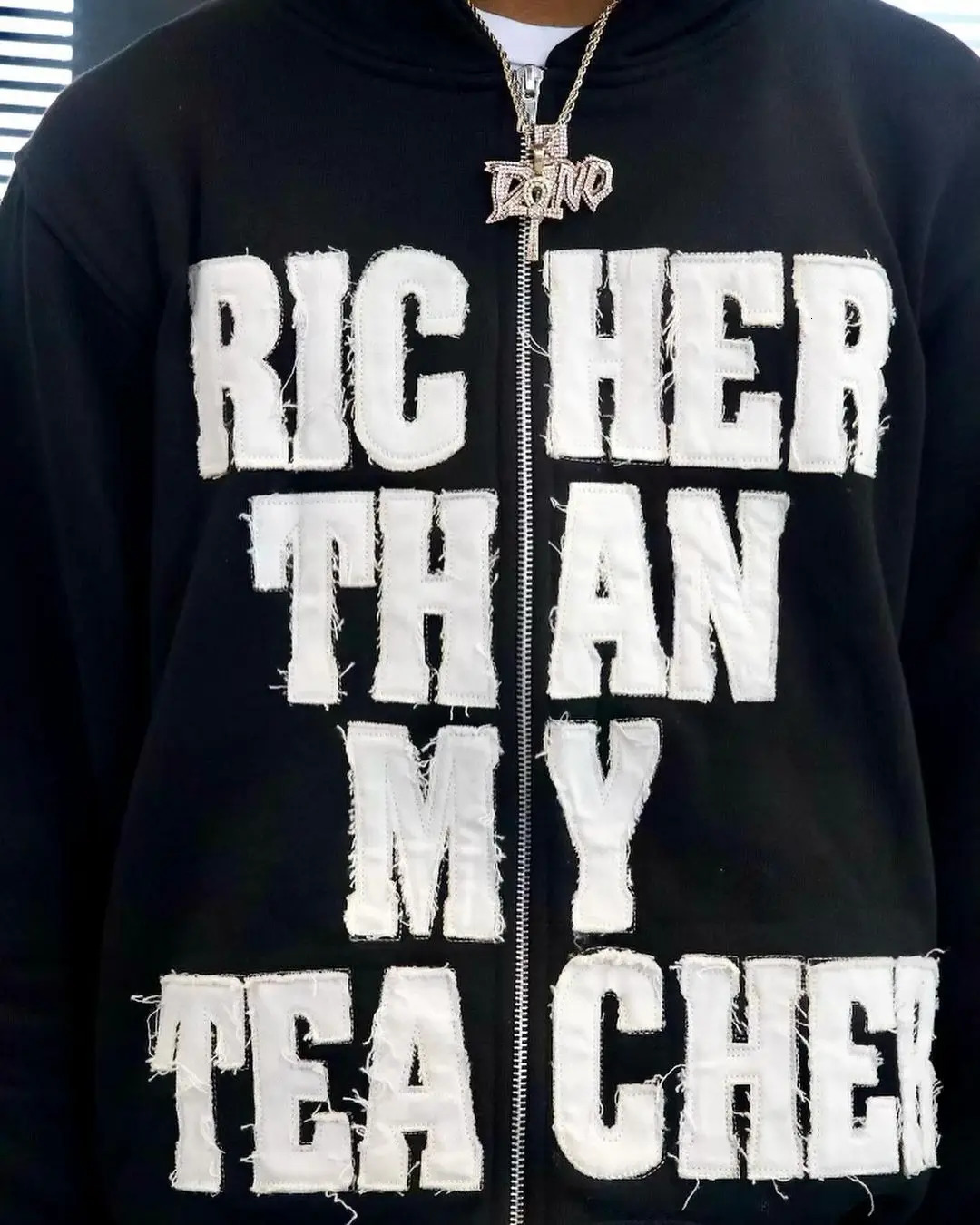 Retro Black Men Hoodie Fashion Street Clothing Y2k Harajuku Couple Sports Shirt demon slayer hoodies 250318