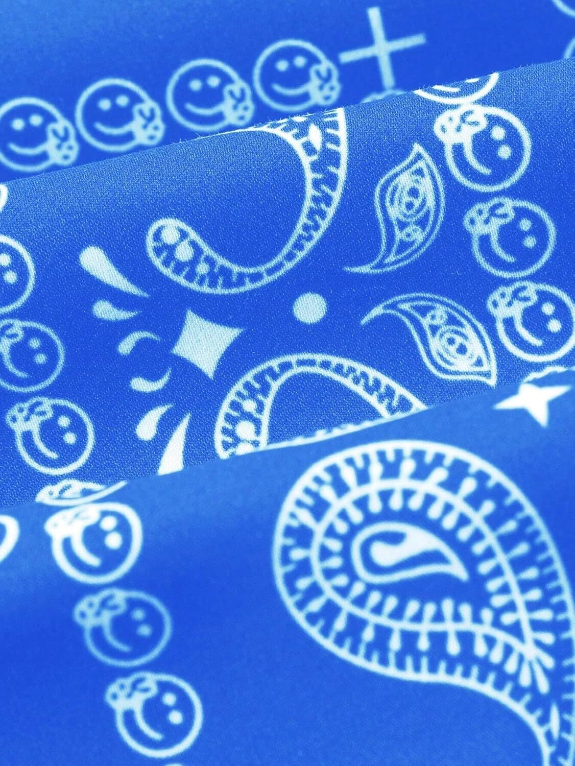 Men's Boho Paisley Scarf Print Shorts Drawstring Waist Tribal Pocket Summer Shorts Fashionable printed shorts