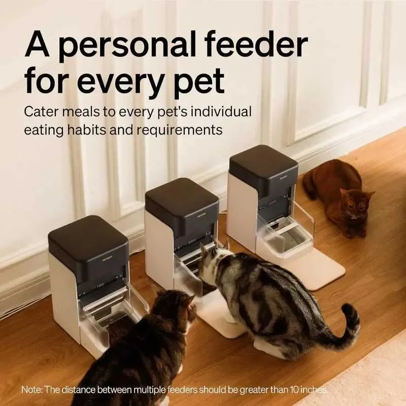 PETLIBRO Upgraded RFID Automatic Cat Feeder 5G Wi-Fi Automatic Pet Feeder 3L Auto Cat Feeder App Control With Light Collar TagC250228 ZZ