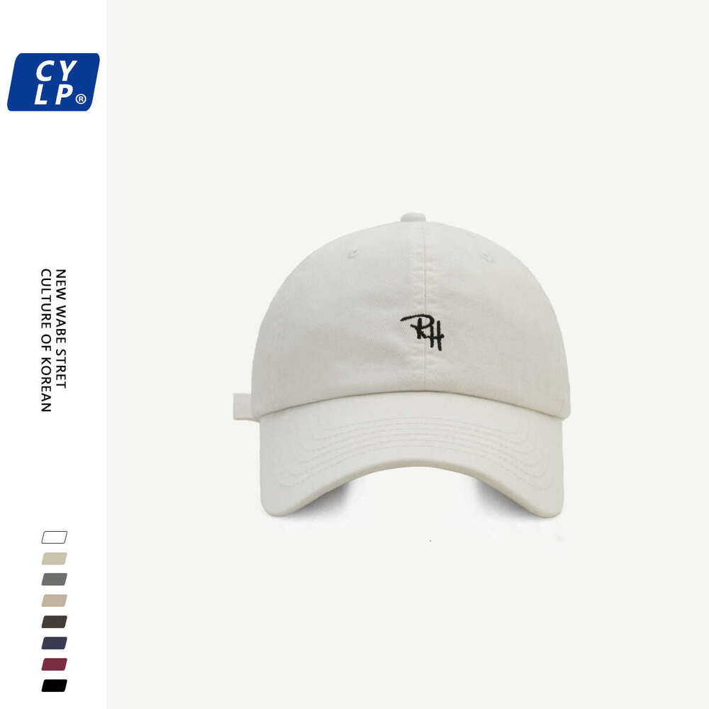 Hat, men's and women's street trendy brand, embroidered letters, baseball summer Korean version, couple's simple duckbill cap, looks sm