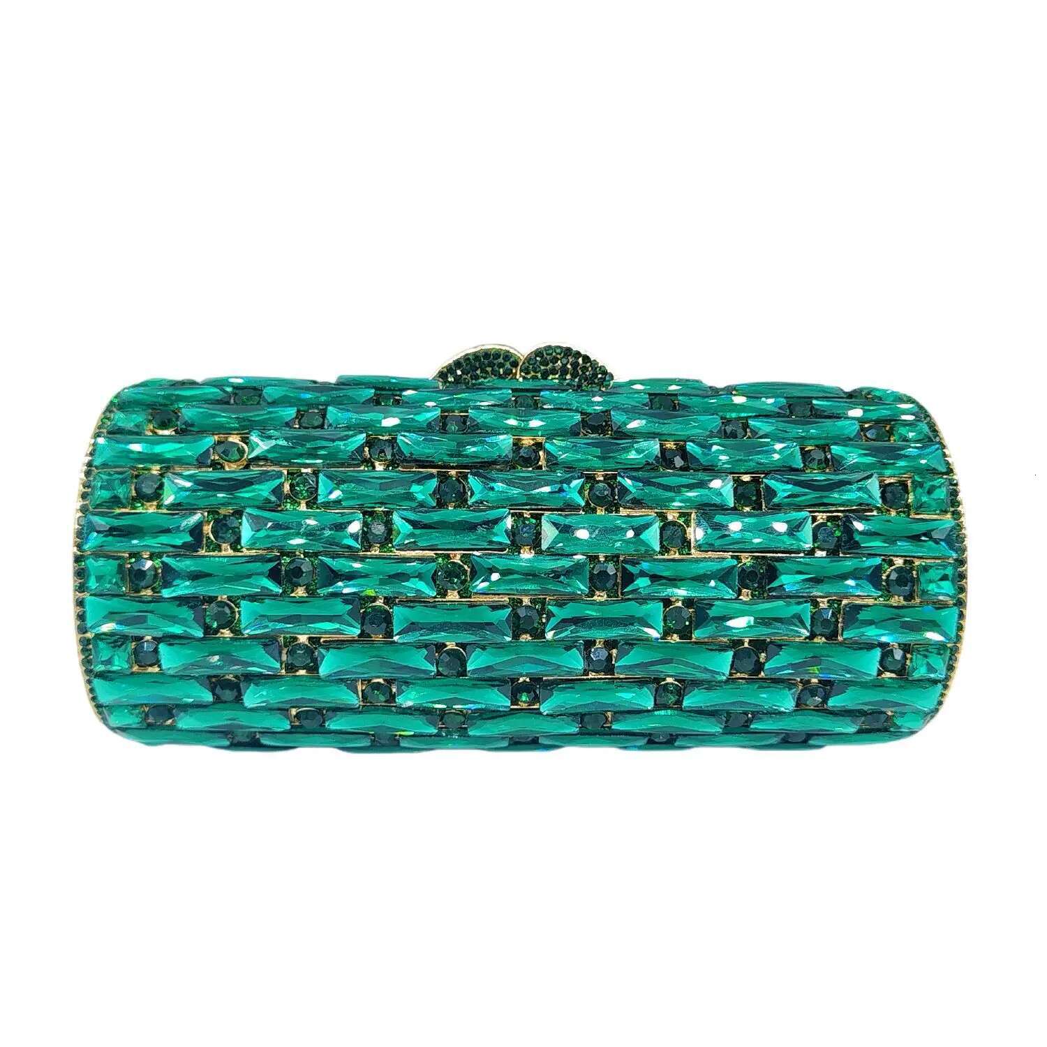 XIYUAN Purple/Green Dia Evening Clutch Boutique Novelty Mini Colored Rhie Purses And Handbags Party Wedding Bags