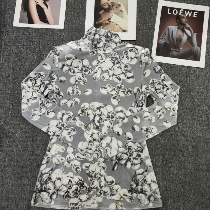 2025 Summer New Men's Printed Cardigan Long Sleeve Shirt