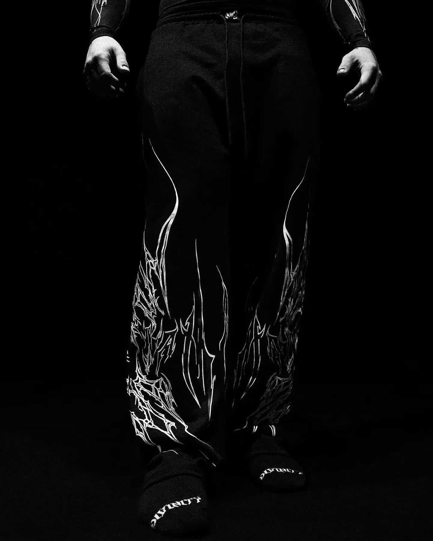 Breathedivinity Motion Fitness Pants Men Clothing Loose Fit Dragon Soul Dark Trendy Streetwear Casual Joggers Unisex Trousers W250318