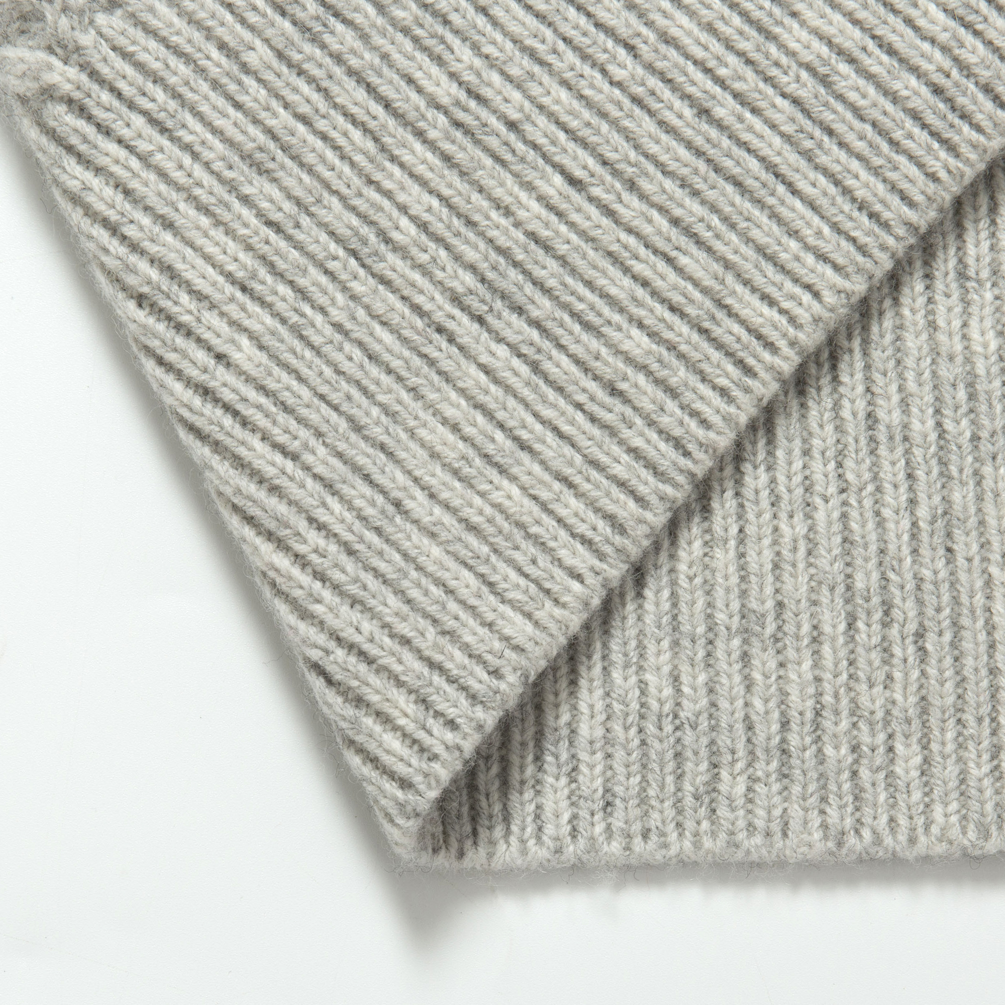 High Neck Thick Wool Knit Sweater with Elegant Twisted Flower Detail