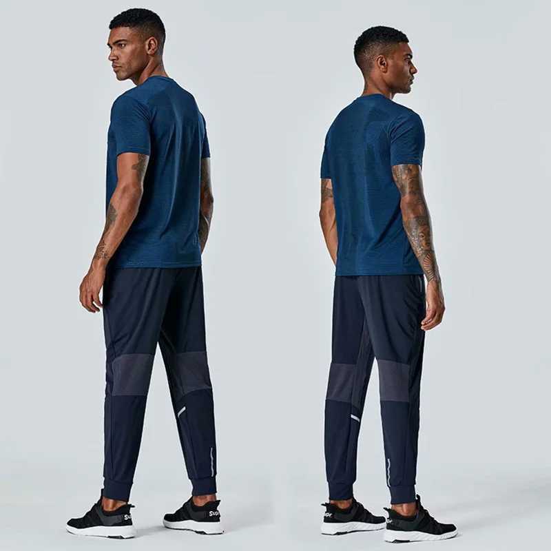 Summer Mens Running Pants Sportswear Jogging Sweatpants Casual Outdoor Quick Dry Training Elastic Gym Fitness Trousers W250318