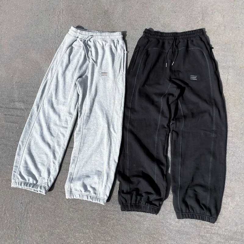 Y2K mens pants Korean version street fashion casual loose wide leg pants Gothic Harajuku couple retro loose womens underwear W250318