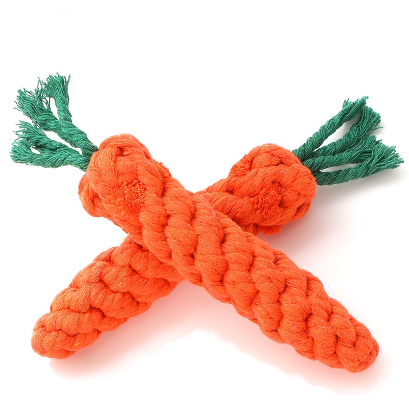 Puppy Teething,Dog Rope Toys,Cat Chew Toys,Safe Braided Rabbit Toys Healthy Gift