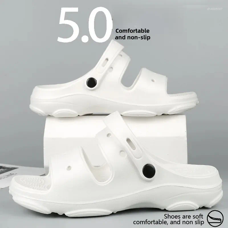 Sandals Summer Fashion Outer Wear Men's Breathable Driving Beach Casual Sports Shoes Thick Bottom EVA Material zhanyishengli