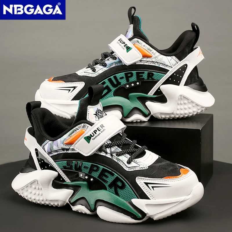 Sports childrens leather sports shoes seasonal boys casual shoes anti slip childrens fashion school walking and running shoes size 28-39 W250318