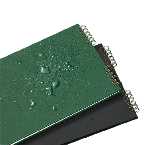 Classic Spiraled Work Log Notebook for Professionals Stylish Retro Look & Quality Craftsmanship