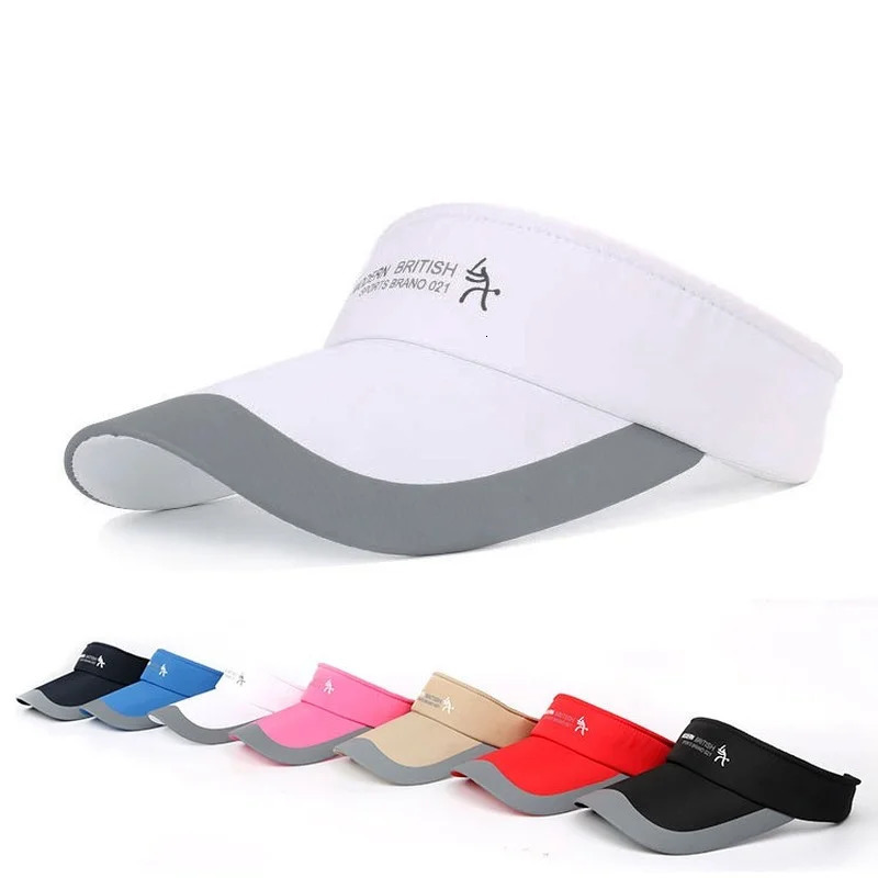 Sport Empty Top Cap Sun Hats for Women Visor Hat Adjustable Outdoor Cap For man women 250313