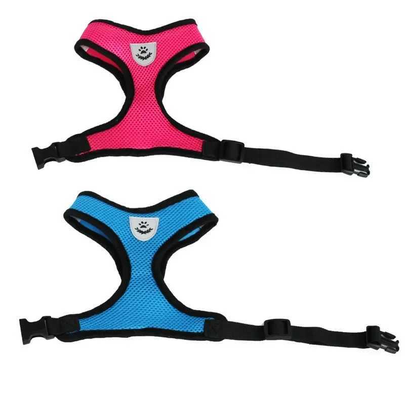 Adjustable cat and dog harness vest dog walking lead harness dog collar polyester harness small to medium-sized dog and cat accessoriesT250318